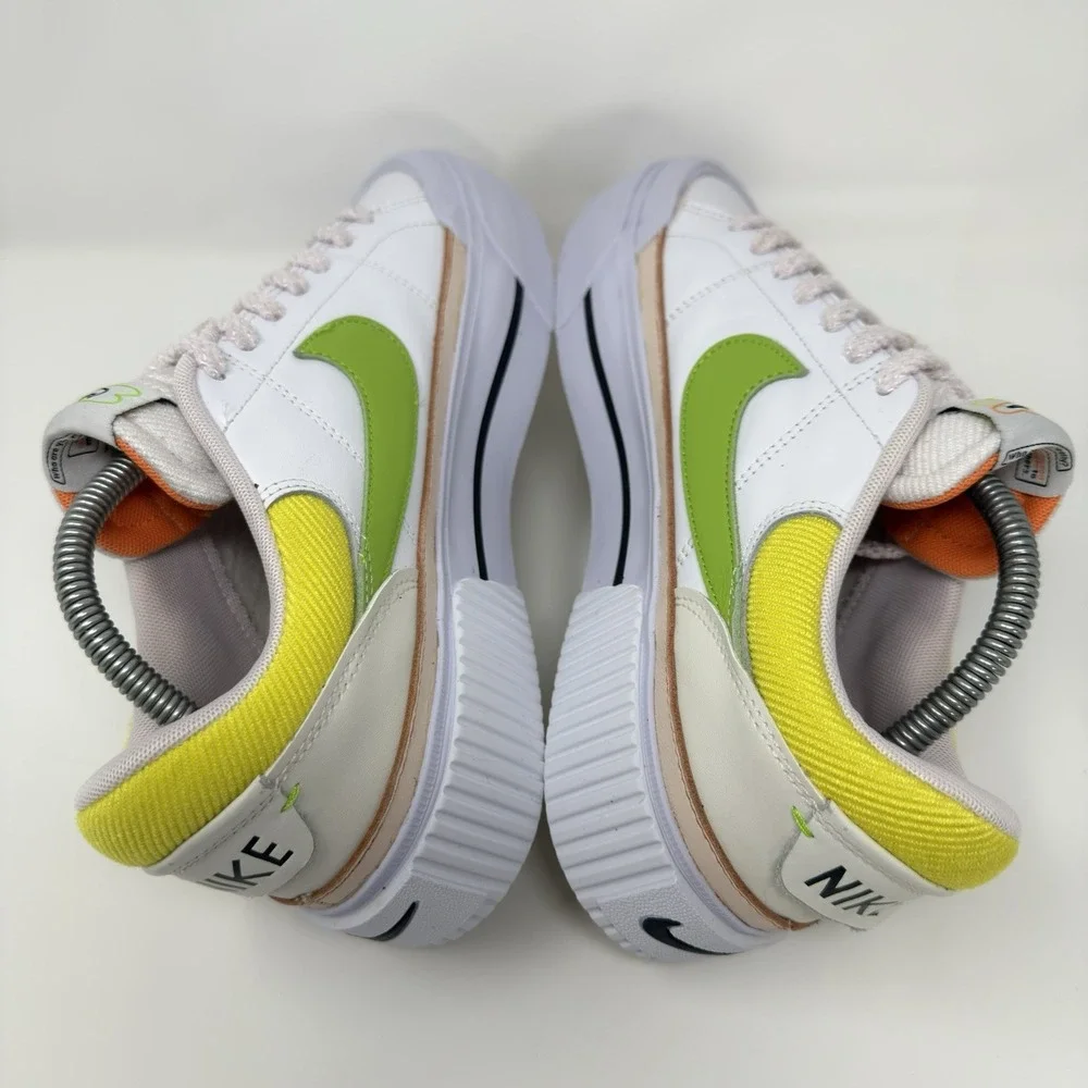 Nike Court Legacy Lift Sneakers Women's Size 10 White Lifestyle Shoes FD0872-100